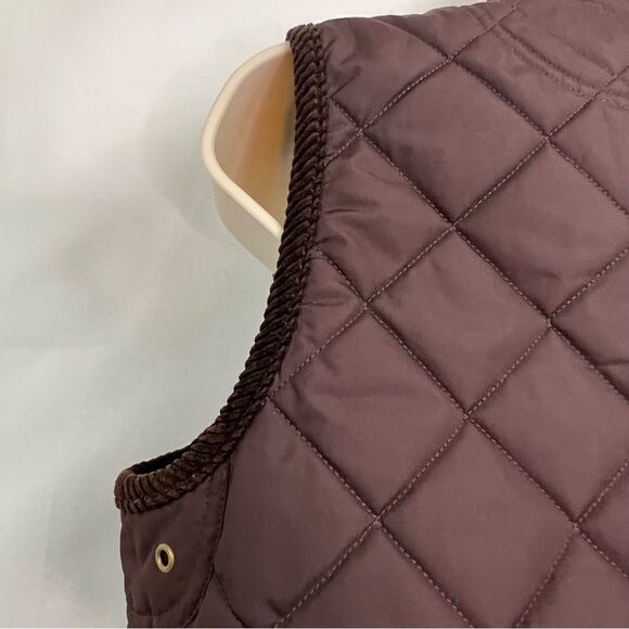 Lauren Jeans Company Brown Quilted Vest - Picture 7 of 16